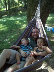 A healthy and happy Daddy with his girls!