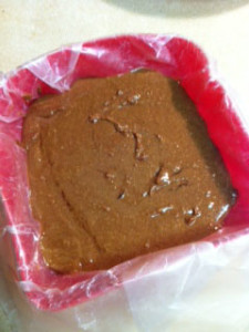 PB Protein bar, prefreeze