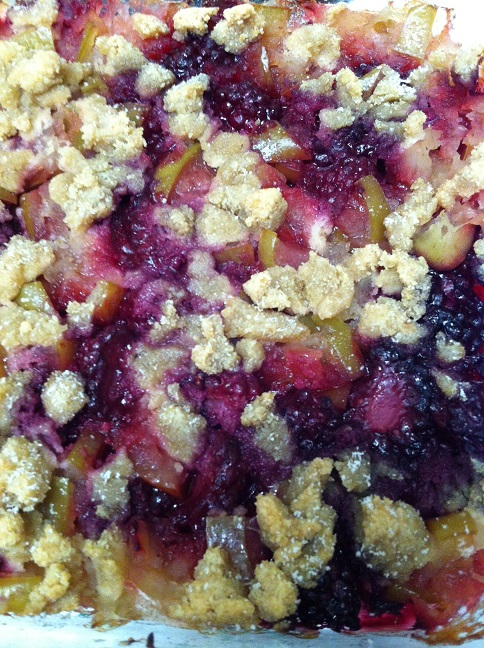 Apple Blackberry Crisp 2