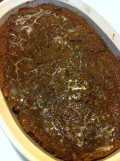 Deep Dish Cinnamon Roll Pie glazed