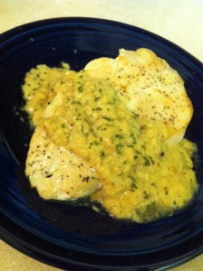 Chicken with Mustard Cream Sauce