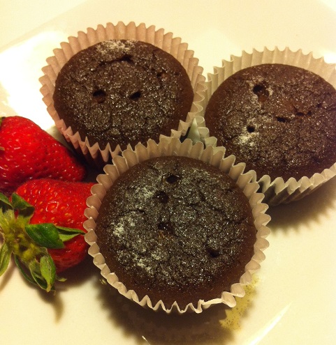 Paleo Chocolate Coconut Flour Cupcakes 2