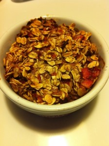 Strawberry Shortcake Baked Oatmeal 3